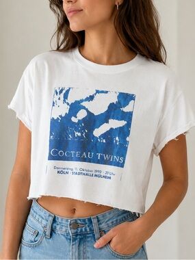 Cocteau Twins Crop Tee